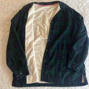 L. L. Bean Fleece Lined Jacket in Plaid